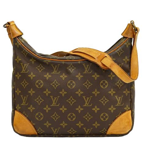 LOUIS VUITTON BOULOGNE 35 BORSA A SPALLA VINTAGE.